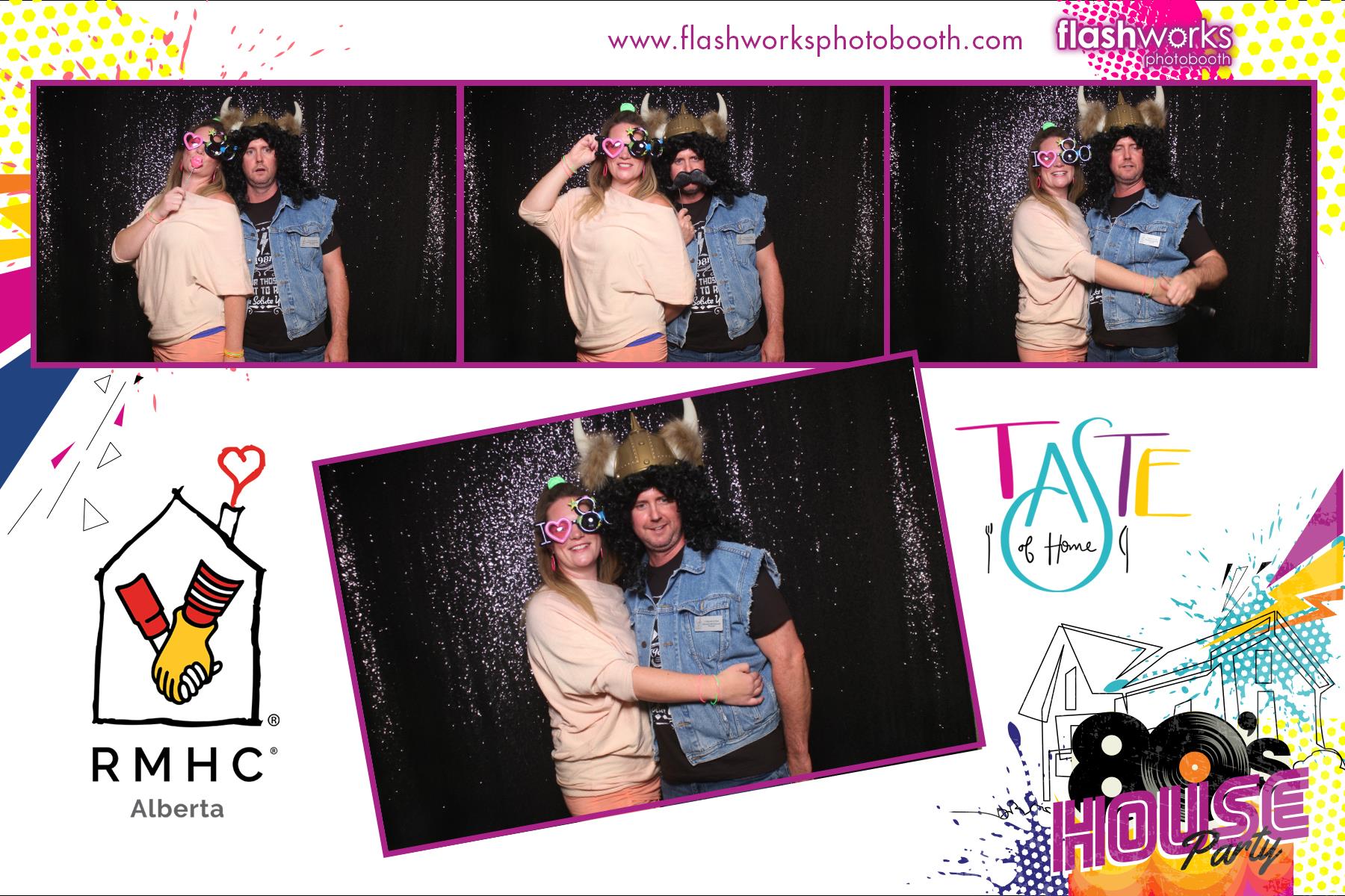 RMHC Alberta - Taste of Home Gala - 80s House Party | View more photos from the event at gallery.flashworksphotobooth.com/u/FlashworksPhotoboothInc/RMHC-Alberta-Taste-of-Home-Gala-80s-House-Party